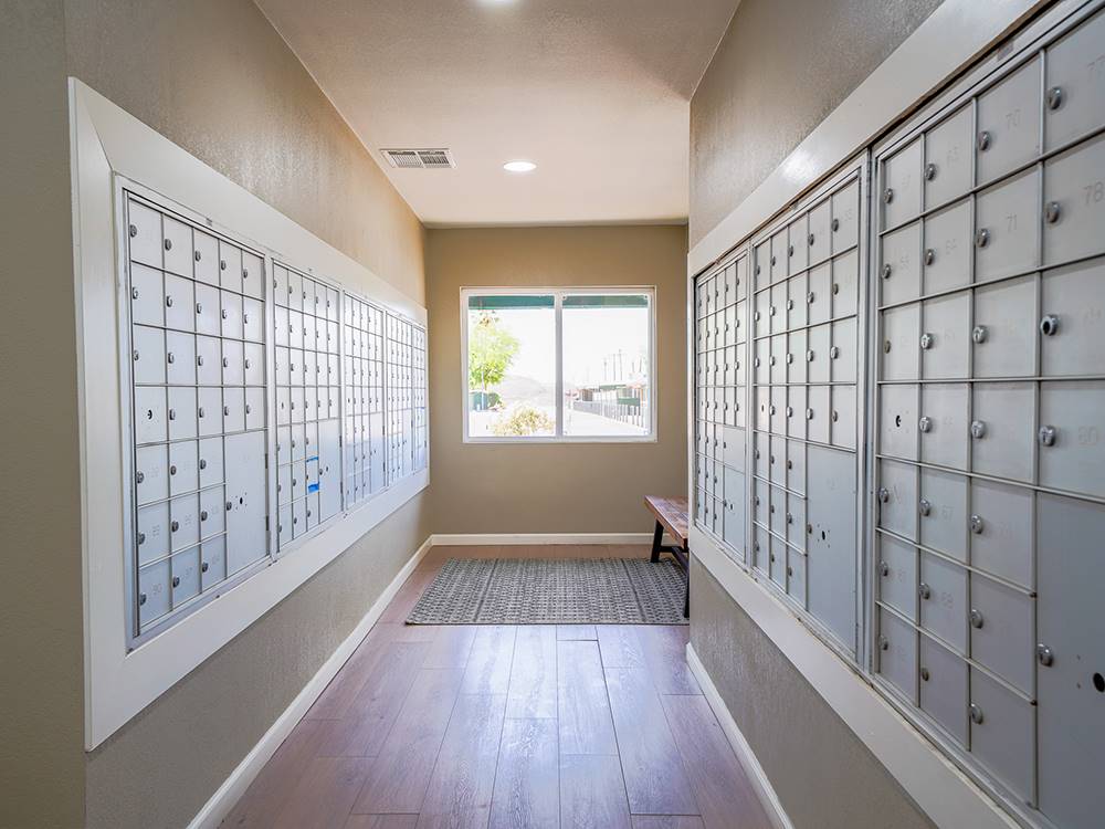 Mailboxes at Desert's Edge RV Park