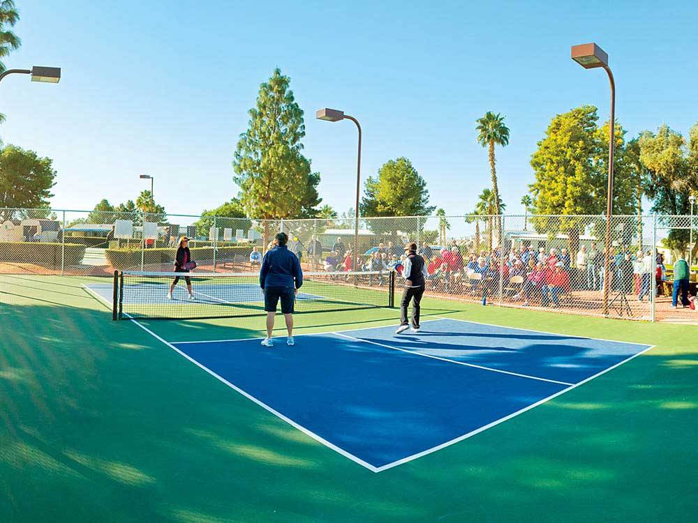 Tennis court at ENCORE PARADISE RV