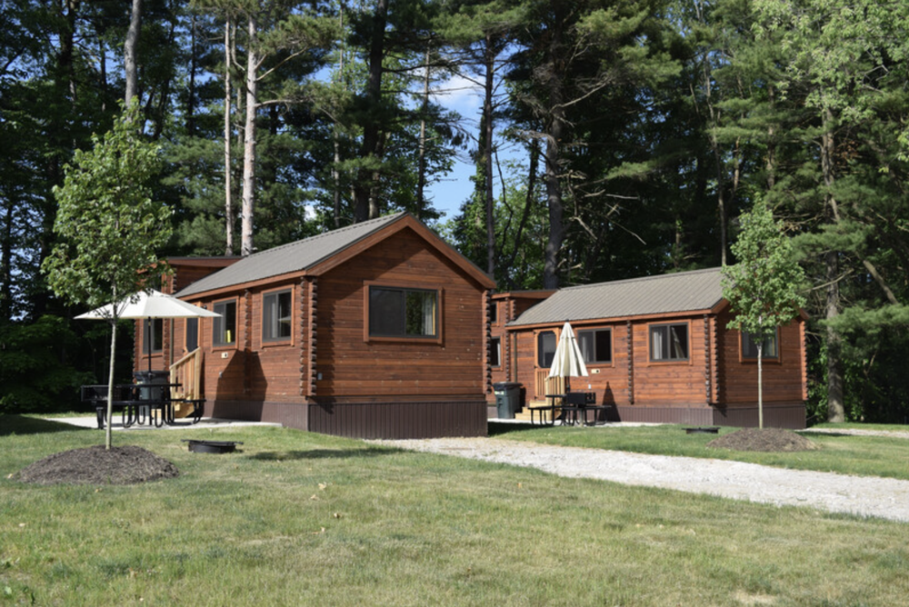 Cabin rentals at Yogi Bear's Jellystone Park Clay's Resort