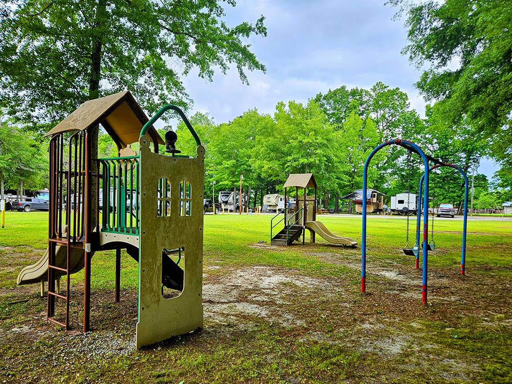 Playground area at Jolly Acres RV Park & Storage