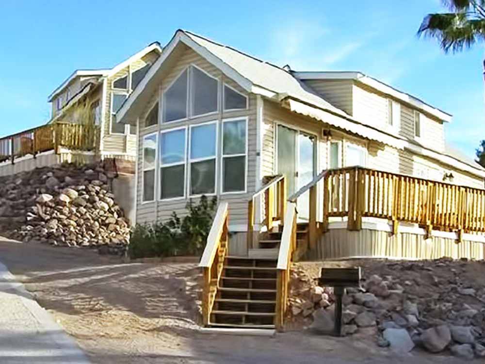 A couple of the vacation rentals at COLORADO RIVER OASIS RESORT