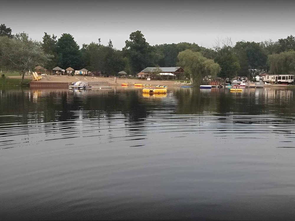 View of the water at Taylor's Beach Campground