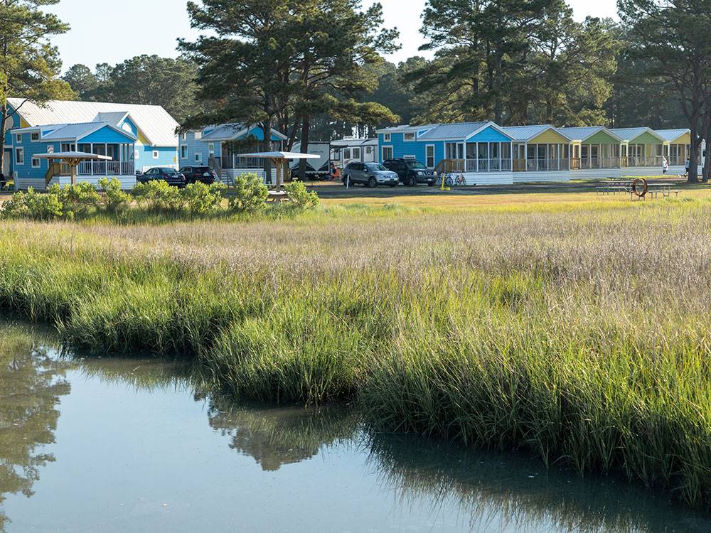 Waterfront area at JELLYSTONE PARK CHINCOTEAGUE ISLAND