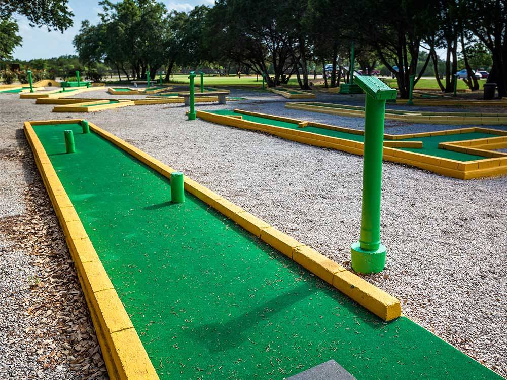 Miniature golf course at THOUSAND TRAILS LAKE WHITNEY