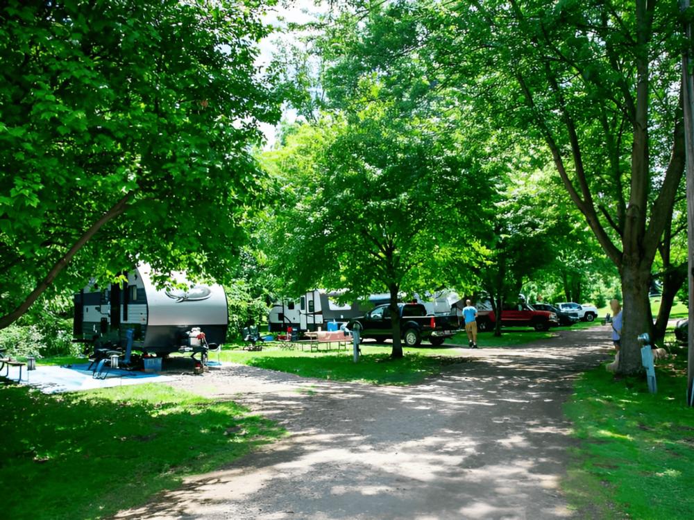 Shady RV sites