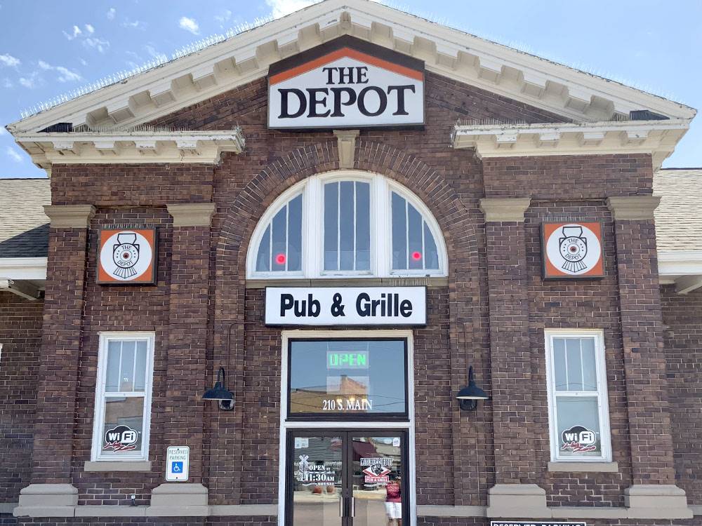 Great nostalgic place to eat in downtown Mitchell at Betts Campground