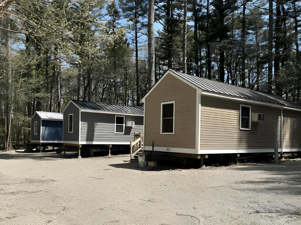 Row of Cabins
