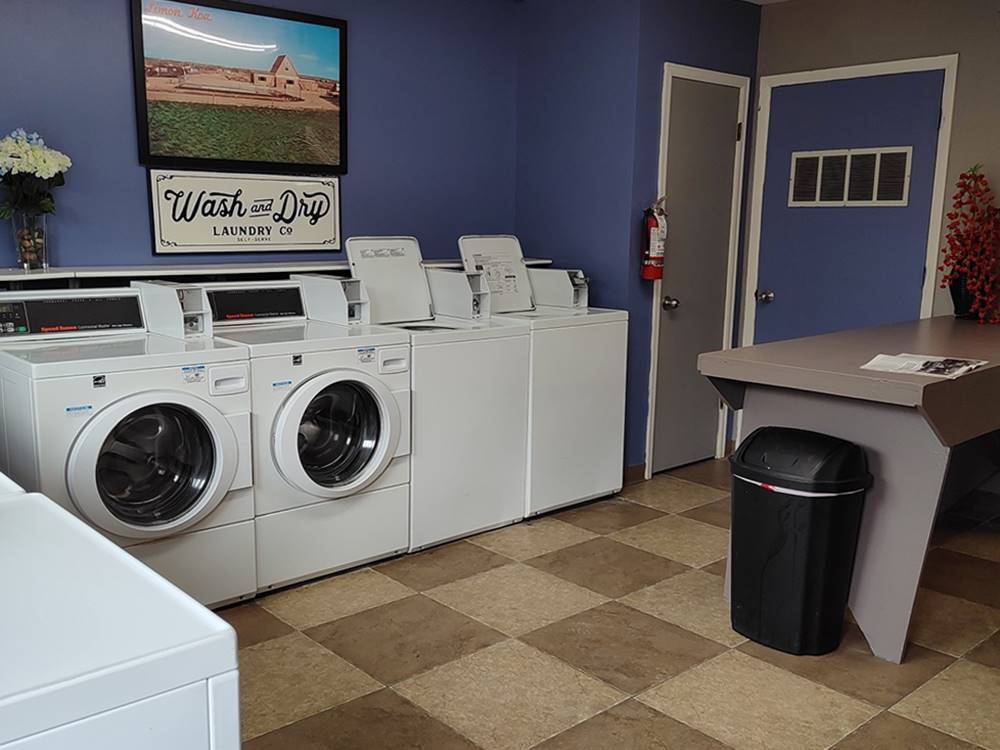 Washers and dryers in the laundry room