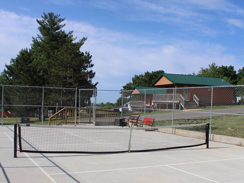 A tennis court