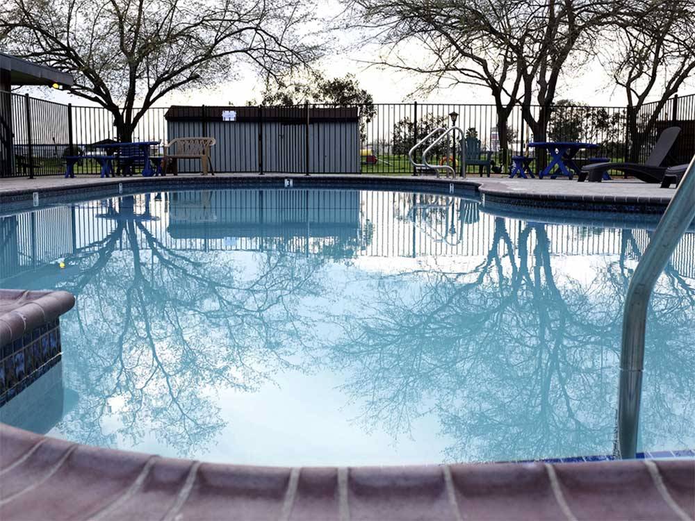 Large pool on property at SAC-WEST RV PARK AND CAMPGROUND