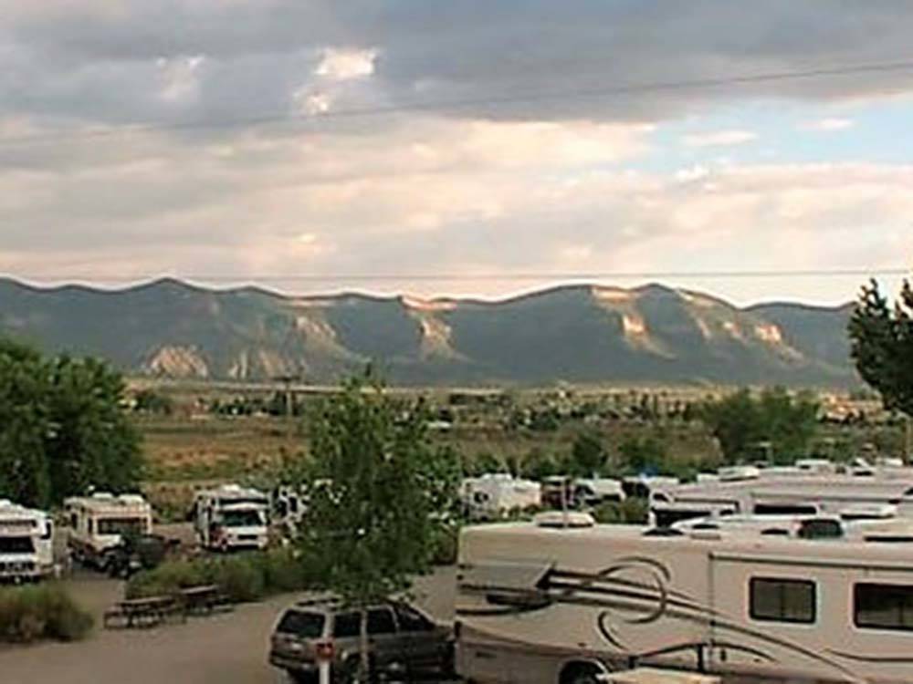 Aerial view of the campground at CORTEZ RV RESORT BY RJOURNEY