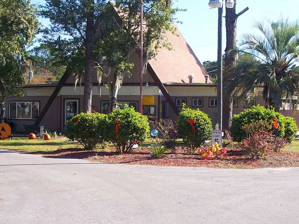 View of the office building at LAKE CITY CAMPGROUND