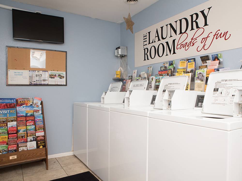 The laundry room