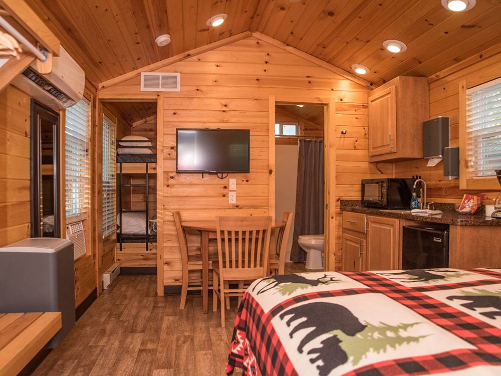 Interior of a rental