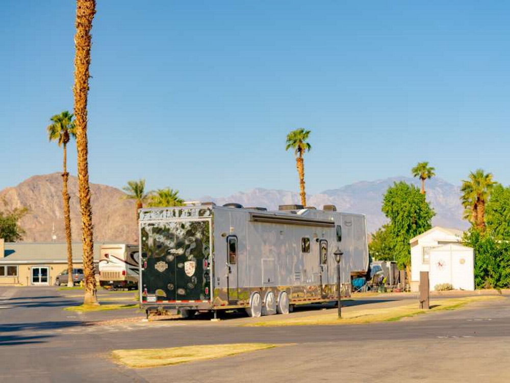 Trailer at Indian Wells Sun RV Communities