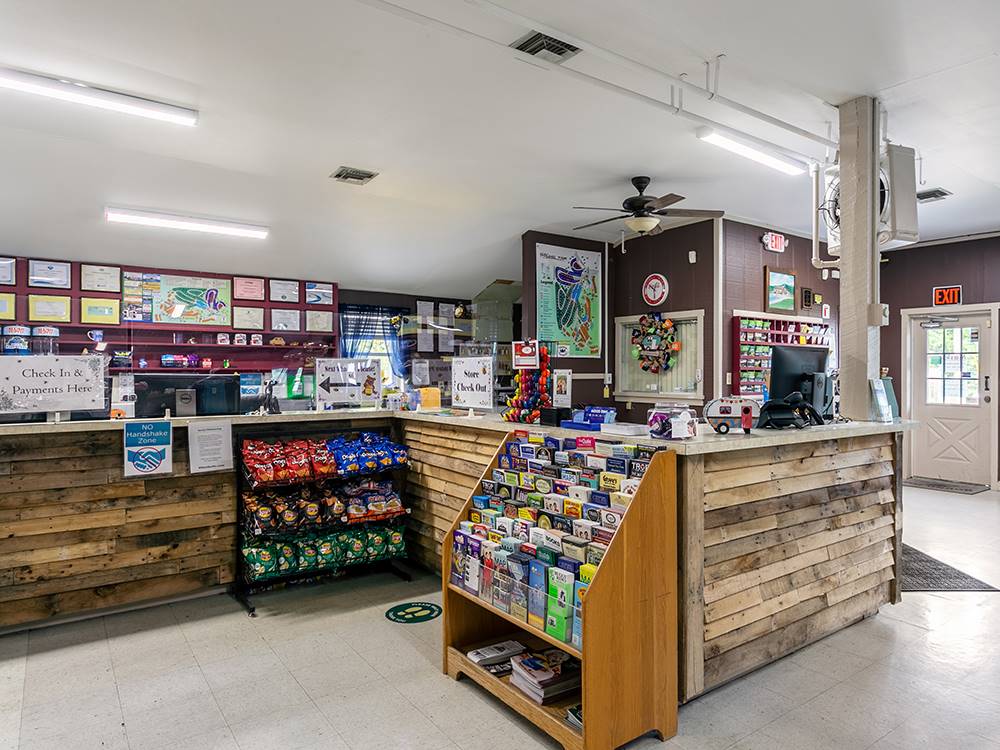 Campground store at Round Top Campground