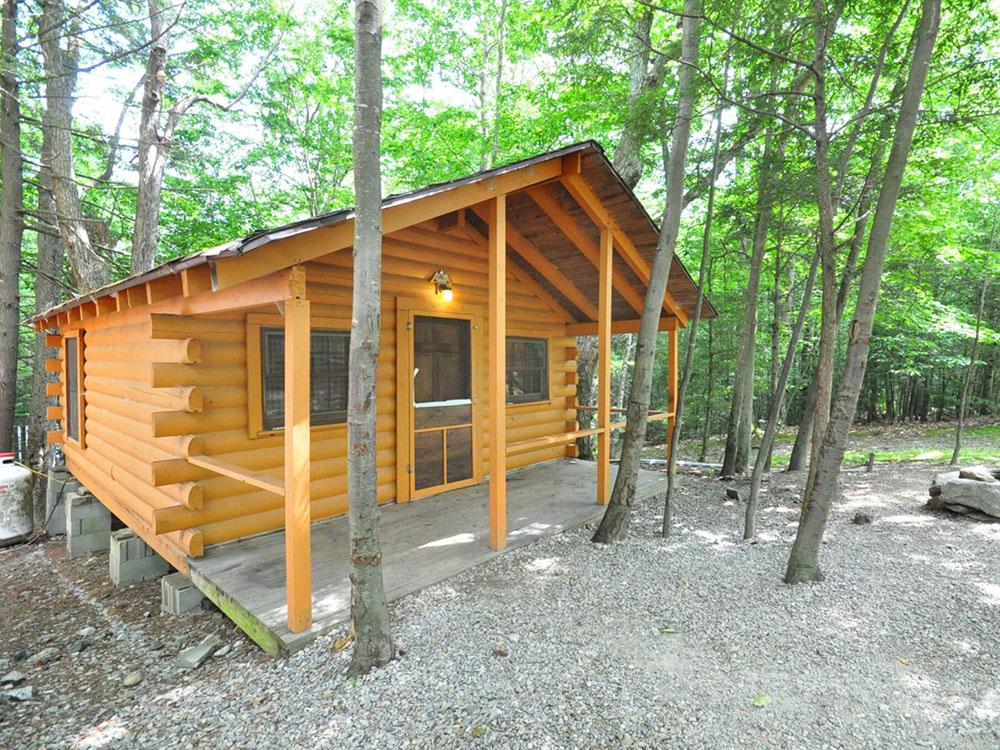 Rental cabin at PROSPECT MOUNTAIN CAMPGROUND