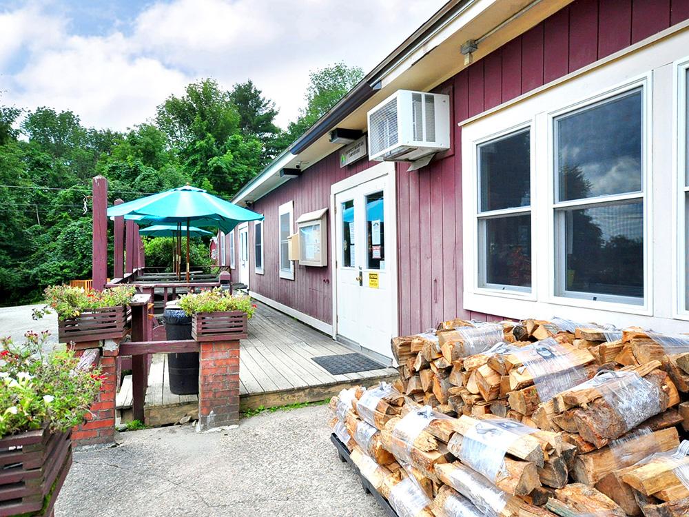 Office entrance at PROSPECT MOUNTAIN CAMPGROUND