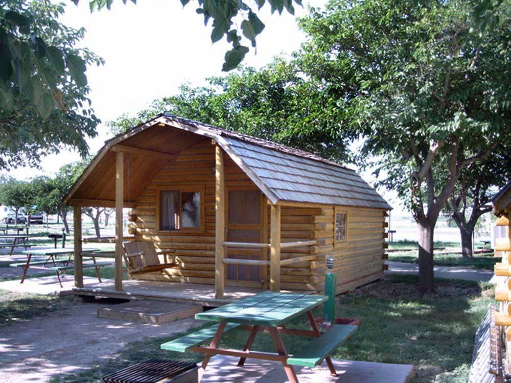 Exterior view of cabin at MIDLAND/ODESSA RV PARK