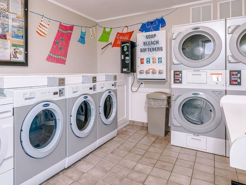 Washers and dryers at HOLIDAY TRAV-L-PARK RESORT