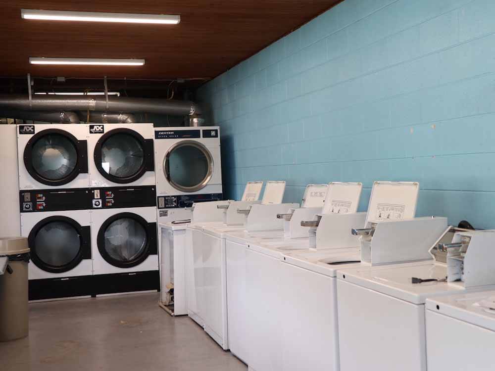 The washing machines and dryers at FAIRMONT HOT SPRINGS RESORT