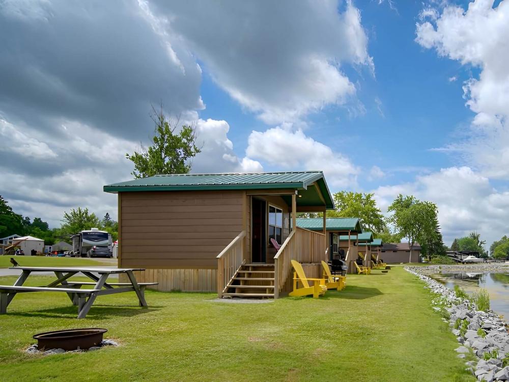 One of the rental units