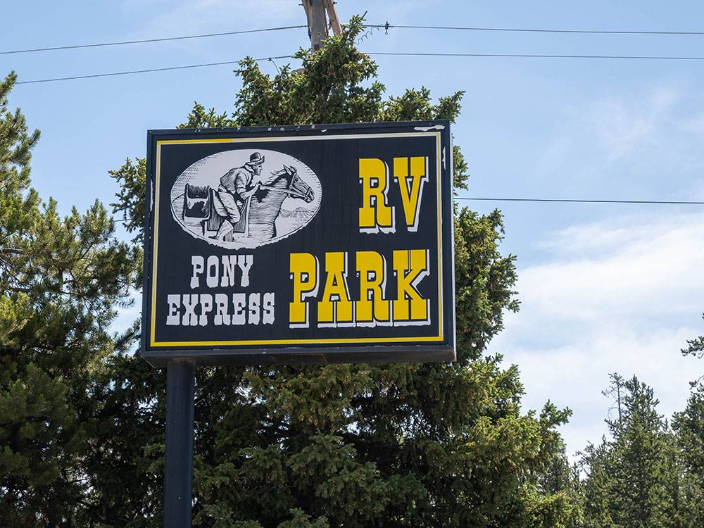 RV Park sign