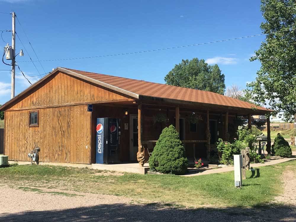 Exterior view of the park office at AB CAMPING RV PARK