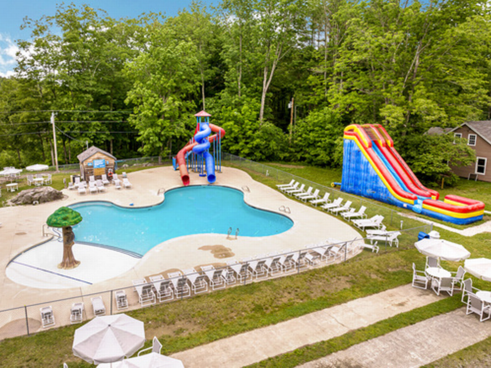 Pool at Jellystone Park Androscoggin Lake