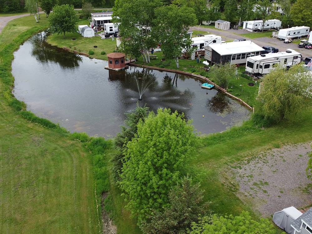 Sites near the pond