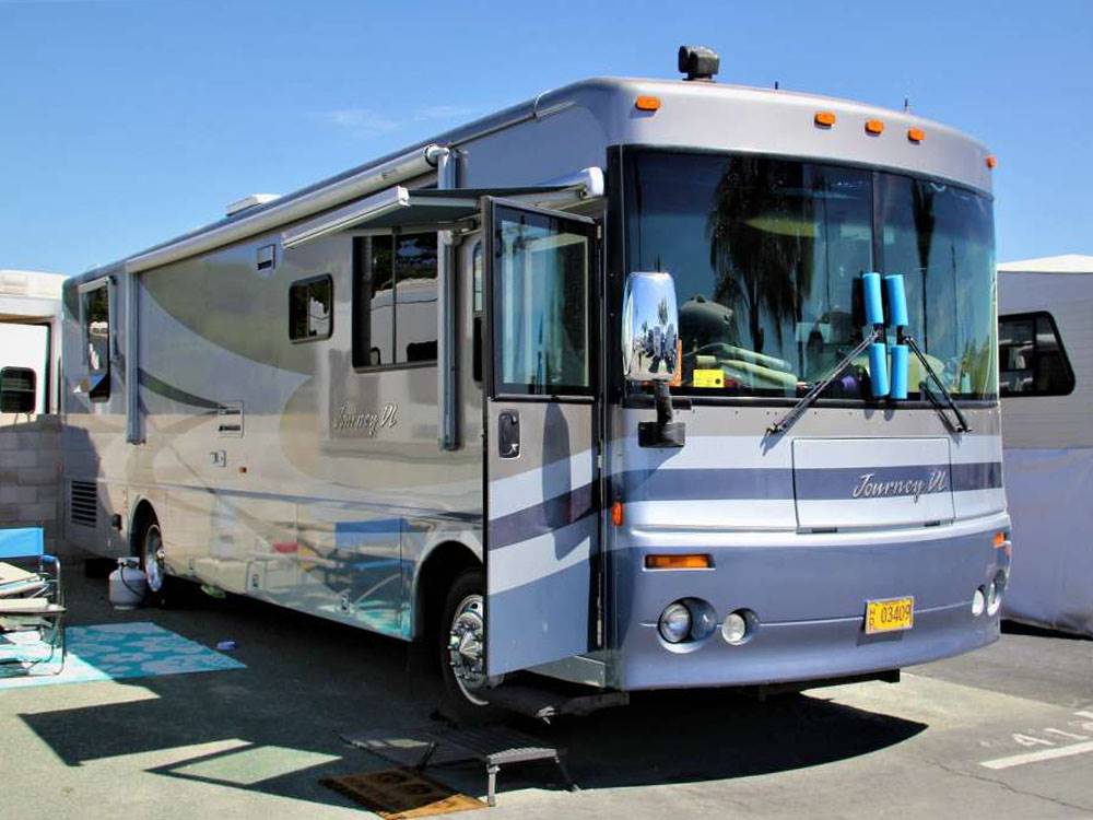 An RV at a site