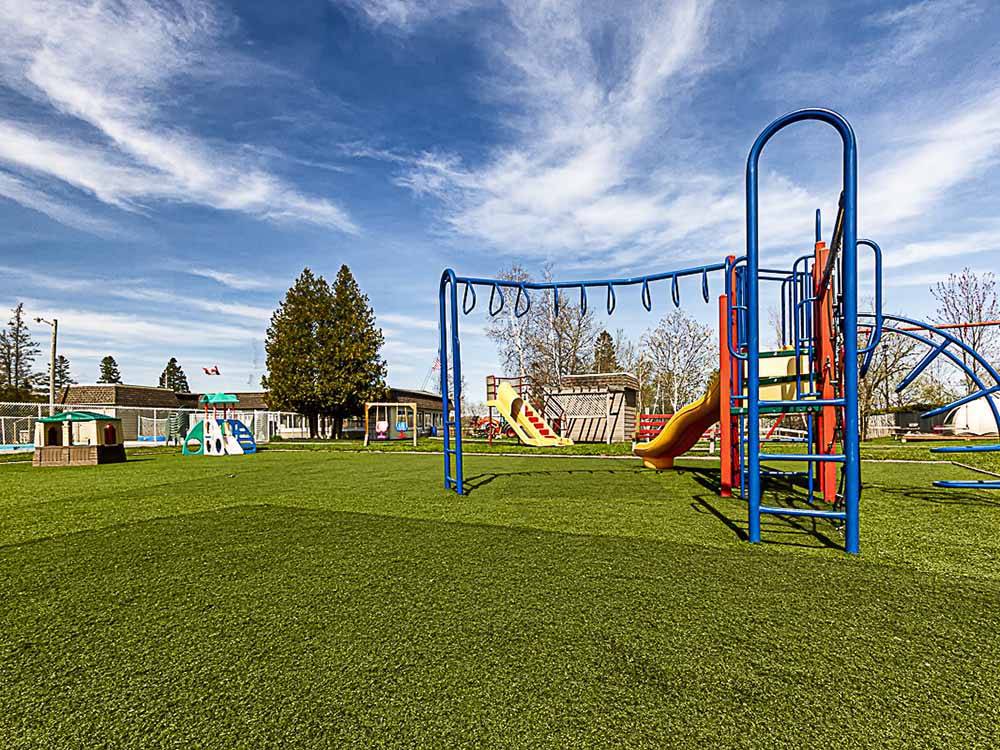 A colorful playground at CAMPING TRANSIT, ENR.205155
