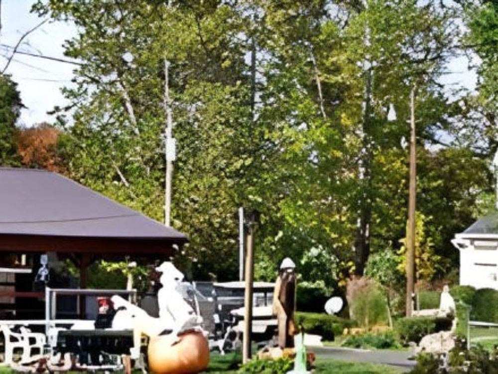 Landscaping and trees