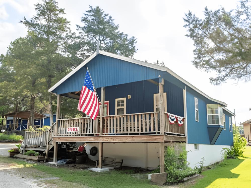 Office at site Whitewater Bluegrass RV Park