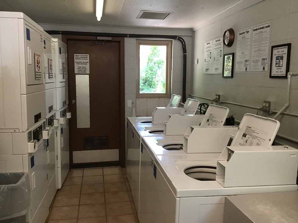 The washers and dryers at RANCHO SEDONA RV PARK