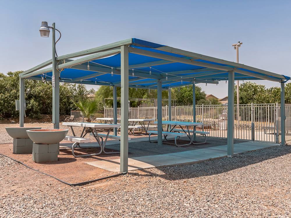 Outdoor seating area