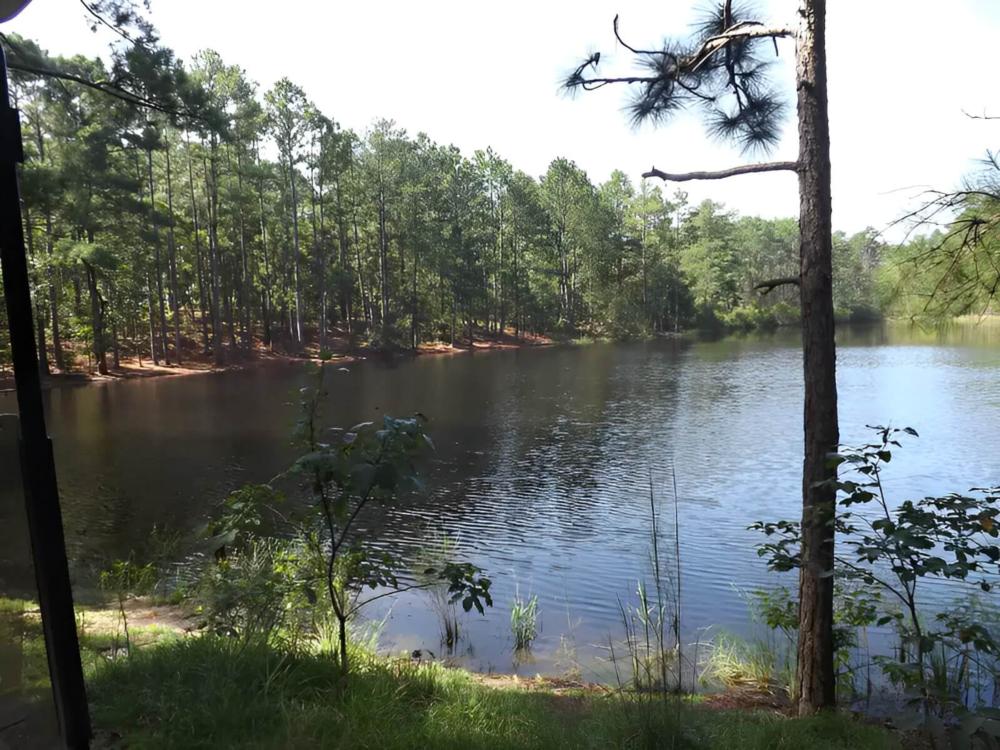 Lake view at Spacious Skies Sandy Run