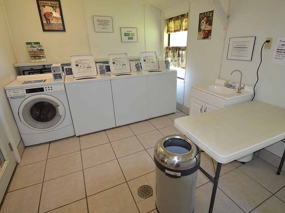 The washers and dryers at LUBBOCK RV PARK