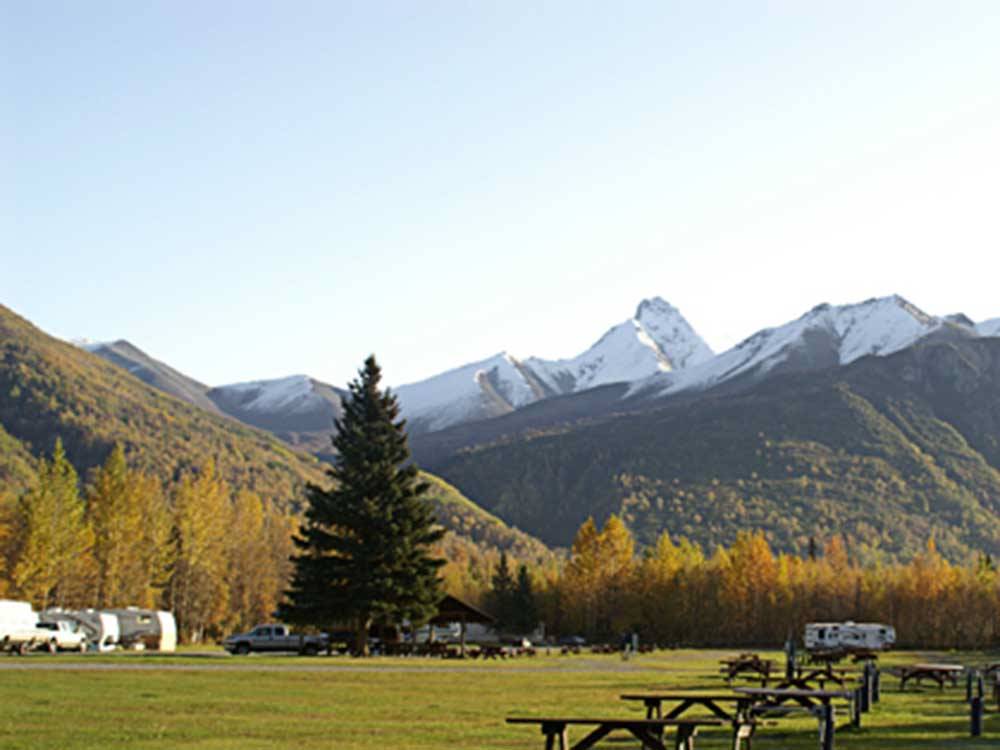Autumnal landscapes at MOUNTAIN VIEW RV PARK