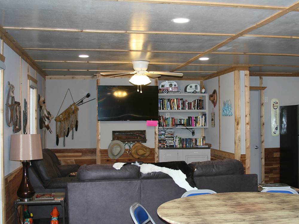 Inside Park Model Rental