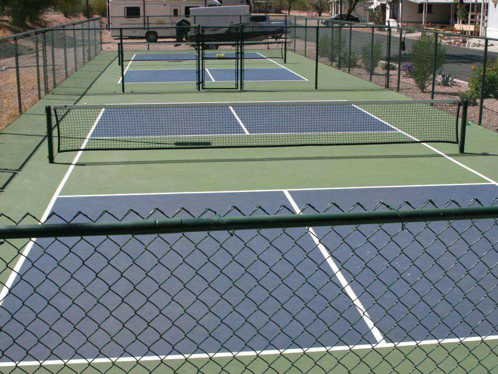 Tennis courts