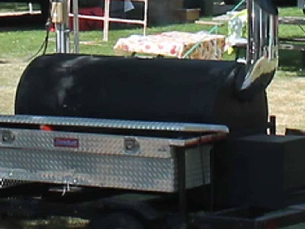 Tool box and other camping gear at ST CLOUD CAMPGROUND & RV PARK