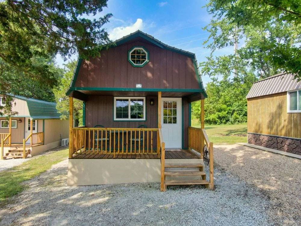 A rental with a porch