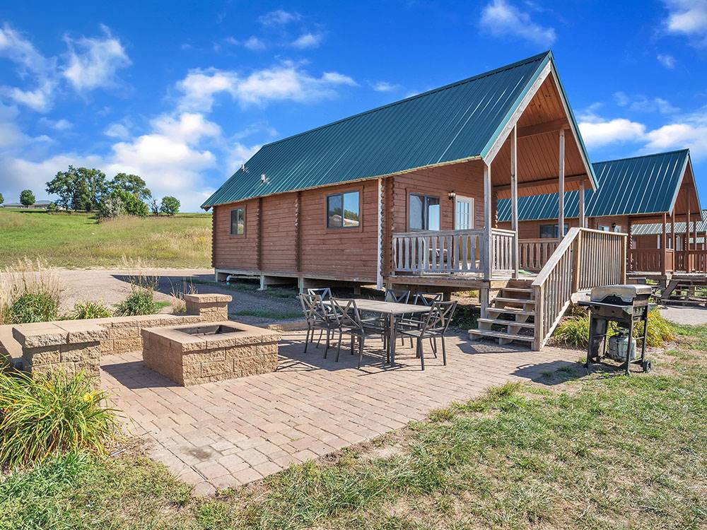 Cabin rentals with patios