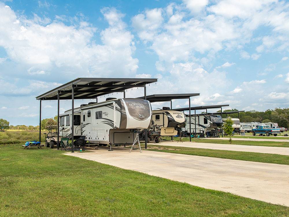 Covered RV sites