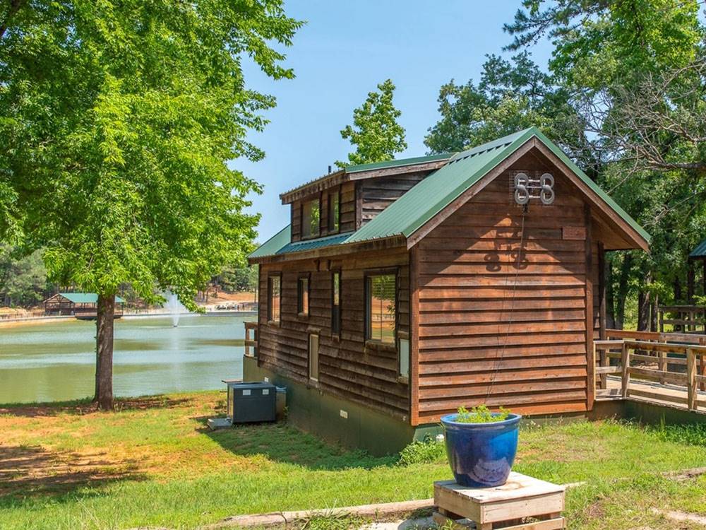 One of the cabins available
