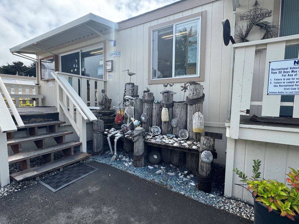 Exterior of the park office