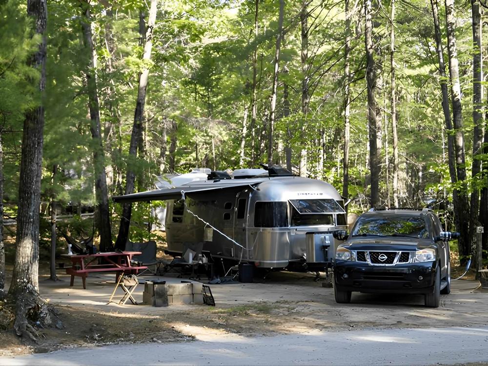 Airstreams at site