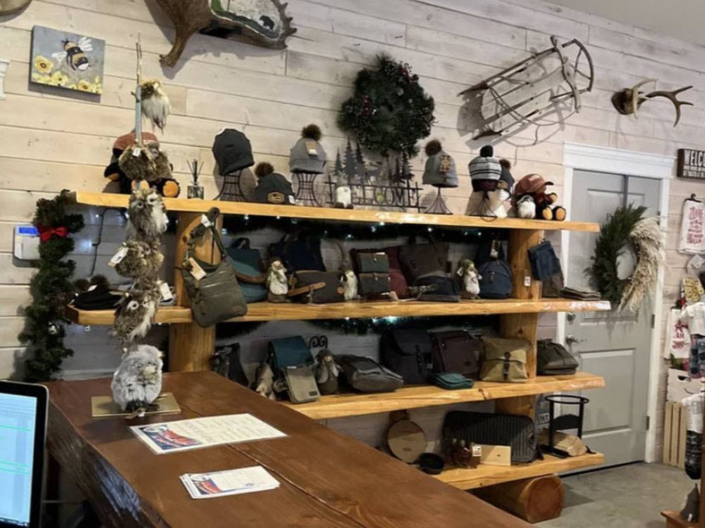 Desk at the general store