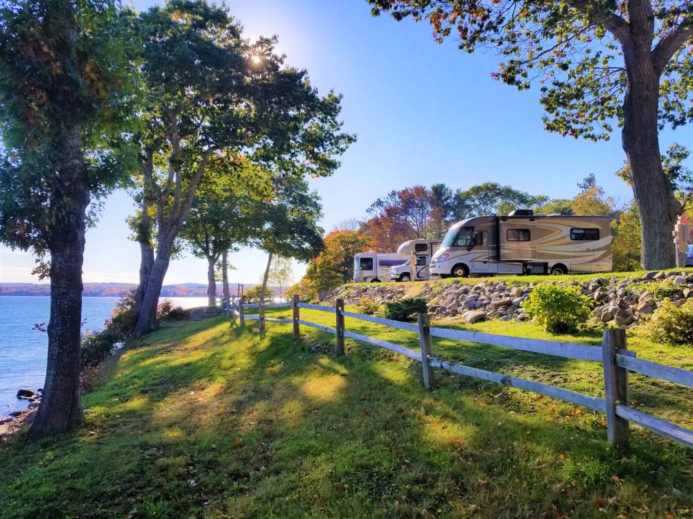 RV sites with ocean views